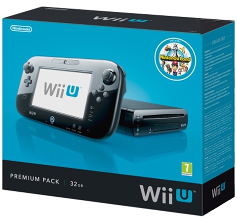 Wii U 32GB Premium Black No Game, Boxed - CeX (IN): - Buy